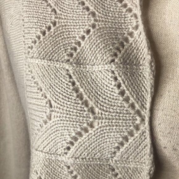 Gold Hawk Wool and Cashmere Sweater Size M Lagenlook, Beigecore, Old Money - Picture 3 of 16